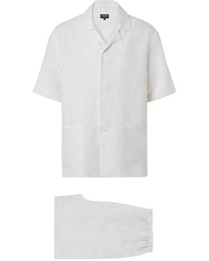ZEGNA Oasi Lino Pyjamas - White