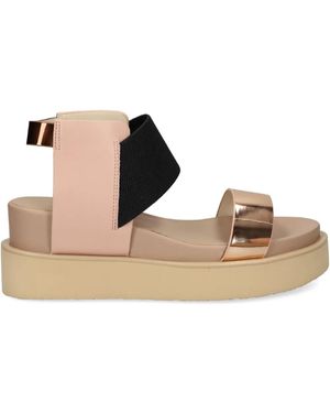 United Nude レザーサンダル - ナチュラル