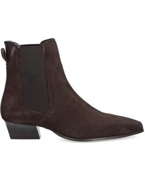 GANT Bassotte Pointed Suede Boots - Brown