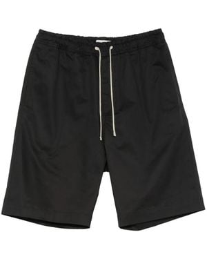 State of Order Drawstring-Waist Shorts - Black