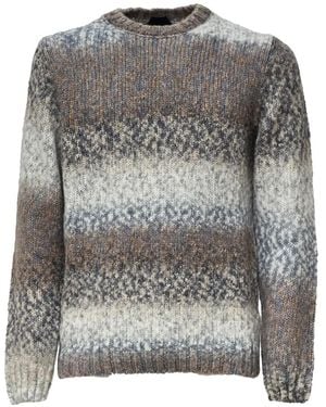 Dondup Pullover Mit Jacquard-Strick - Grau
