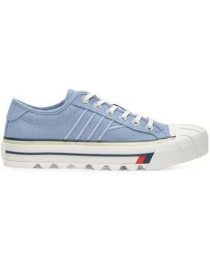 Pro Keds Vulcanised Panelled Trainers - Blue