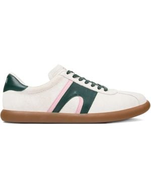 Camper Pelotas Soller Leather Trainers - White