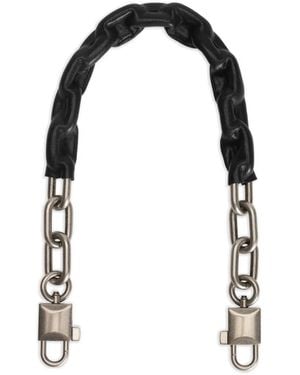 Dolce & Gabbana Charm para bolso con cadena - Negro