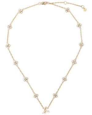 agnès b. Double Bloom Necklace - Natural