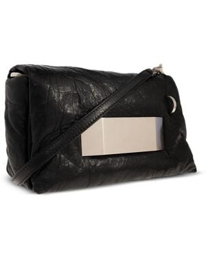 Rick Owens Big Pillow Griffin Messenger Bag - Black