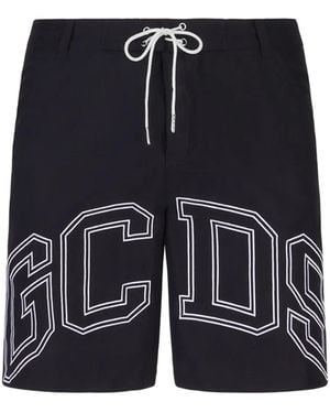 Gcds Printed Swimsuit - Blue