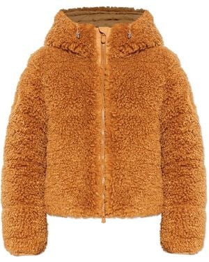 Save The Duck Hooded Zip Jacket - Orange