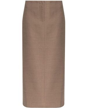 Entire studios Script Maxi Skirt - Brown