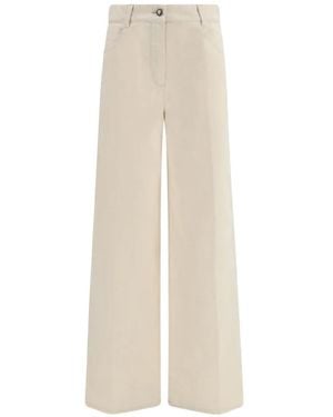 forte_forte Wide-Leg Jeans - White