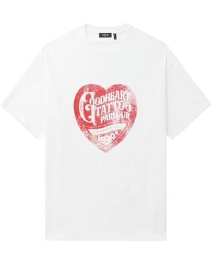 FIVE CM Graphic-Print Cotton T-Shirt - White