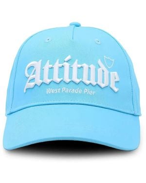 HTC Logo-Embroidered Baseball Cap - Blue