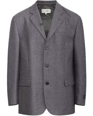 MM6 by Maison Margiela Tailored Blazer - Grey