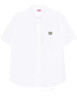 KENZO Classic Short-Sleeve Shirt - White