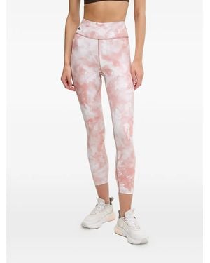 Lacoste Tie-Dye Leggings - Pink