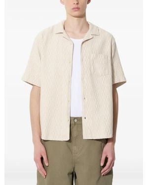 Corridor NYC Chest-pocket Textured Shirt - ナチュラル