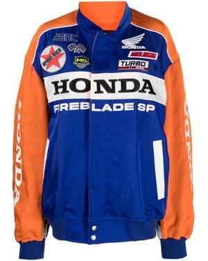 Junya Watanabe X Honda Oversized Bomber Jacket - Blue