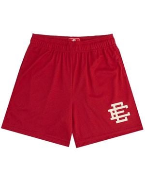 Eric Emanuel Shorts Con Stampa - Rosso