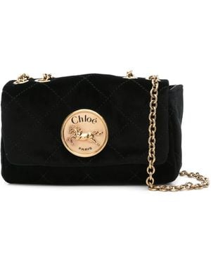 Chloé Heritage Crossbody Bag - Black