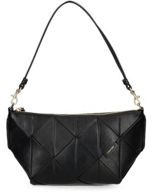 Calvin Klein Quilted Shoulder Bag - Black