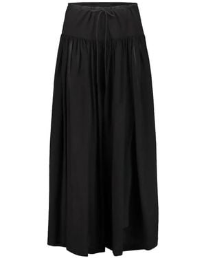 The Row Drawstring Wide-Leg Pants - Black