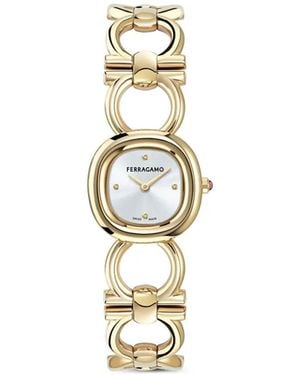 Ferragamo ダブルガンチーニ 25Mm 腕時計 - メタリック