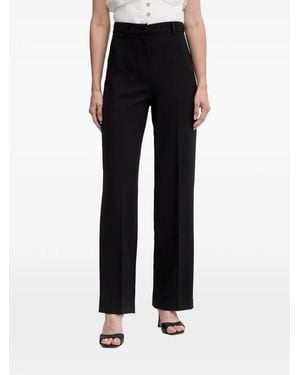 Morgan Pantalones Anchos Poya - Negro