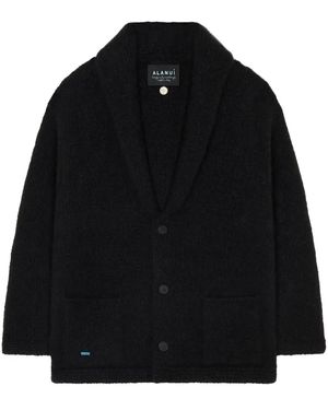 Alanui Cárdigan de canalé Finest - Negro