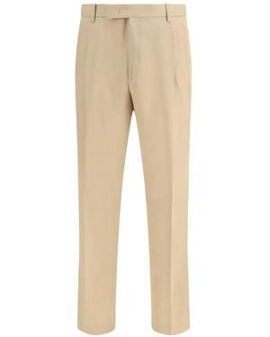 Germano 1952 Berlin Fit Trousers - Natural