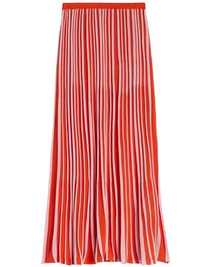 MACCAPANI Falda Terry A Rayas - Rojo