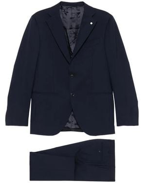 L.B.M. 1911 Pak Met Enkele Rij Knopen - Blauw