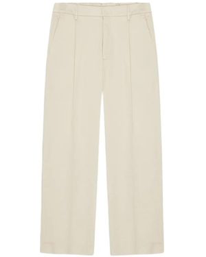 NN07 Kay Pleated Trousers - White