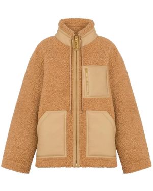 Moschino Bomber Con Scollo A Imbuto - Neutro