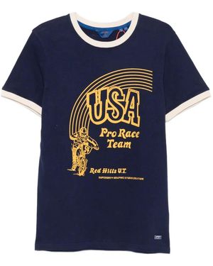 Superdry My Generation Graphic-Print T-Shirt - Blue
