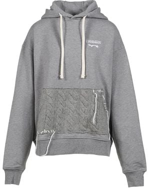 Charles Jeffrey Hoodie Mit Hasenohren - Grau