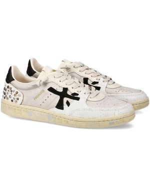 Premiata Clayd Trainers - White