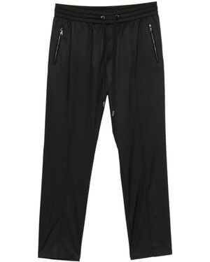 Dolce & Gabbana Logo-Plaque Trousers - Black