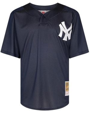 Mitchell & Ness "Mlb New York Yankees 2009 Mariano Rivera" Batting Practice Jersey - Blauw