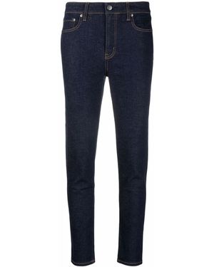 Ralph Lauren Caviglia Skinny A Vita Alta - Blu
