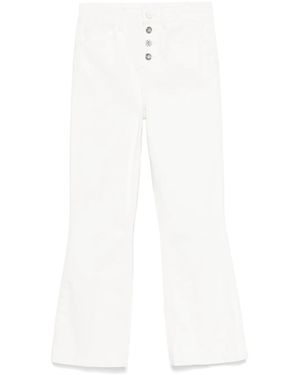 Liu Jo Long Flared Jeans - White
