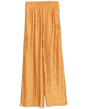 WEILI ZHENG Plissierte Hose - Orange
