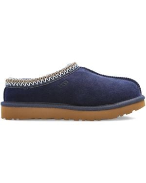 UGG Tasman Stitched-Trim Slippers - Blue