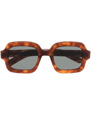 Retrosuperfuture Benz Square-Frame Sunglasses - Brown