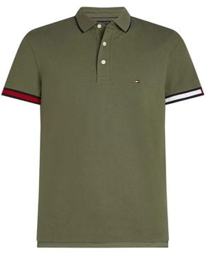 Tommy Hilfiger Logo-embroidered Polo Shirt - グリーン