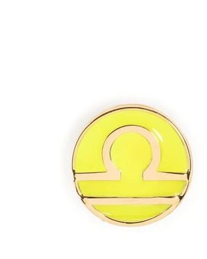 Maria Black Libra Pop Coin Charm - Yellow