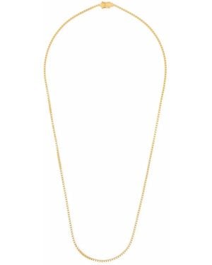 Tom Wood Square Chain Necklace - White