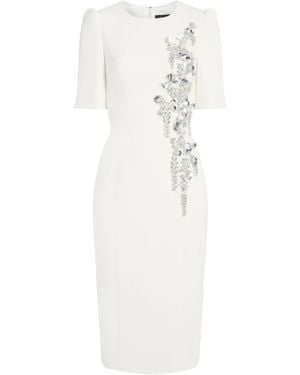 Jenny Packham Roma Midi Dress - White