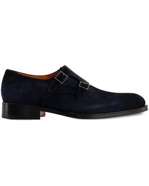 Santoni ダブル モンク - ブルー