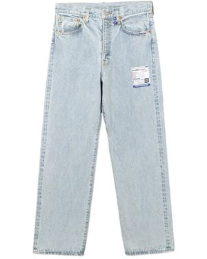 in・stru(men-tal) Bleached Jeans - Blue