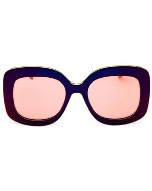 KARL LAGERFELD Square-Frame Sunglasses - Pink